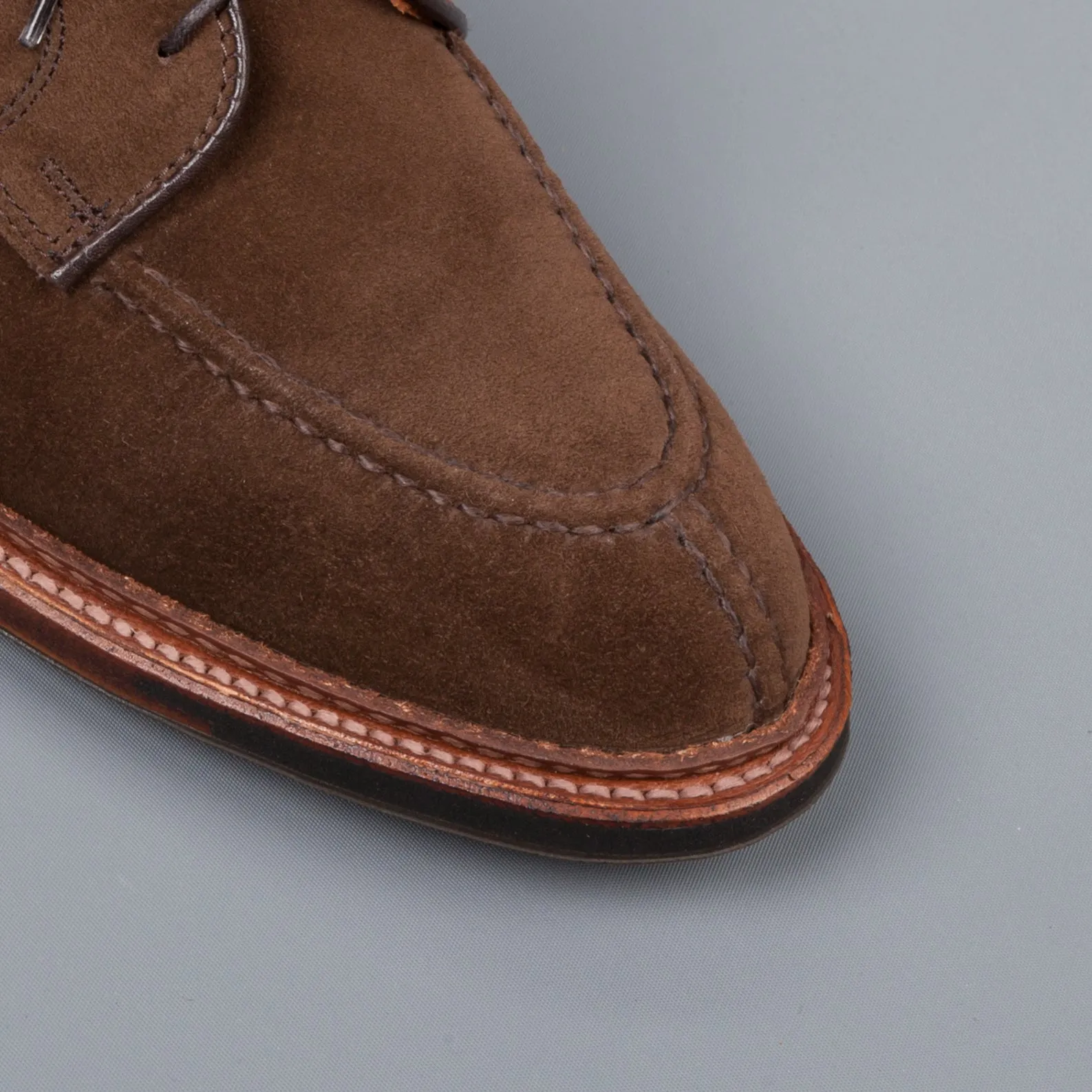 Alden x Frans Boone Humus suede NST on commando sole