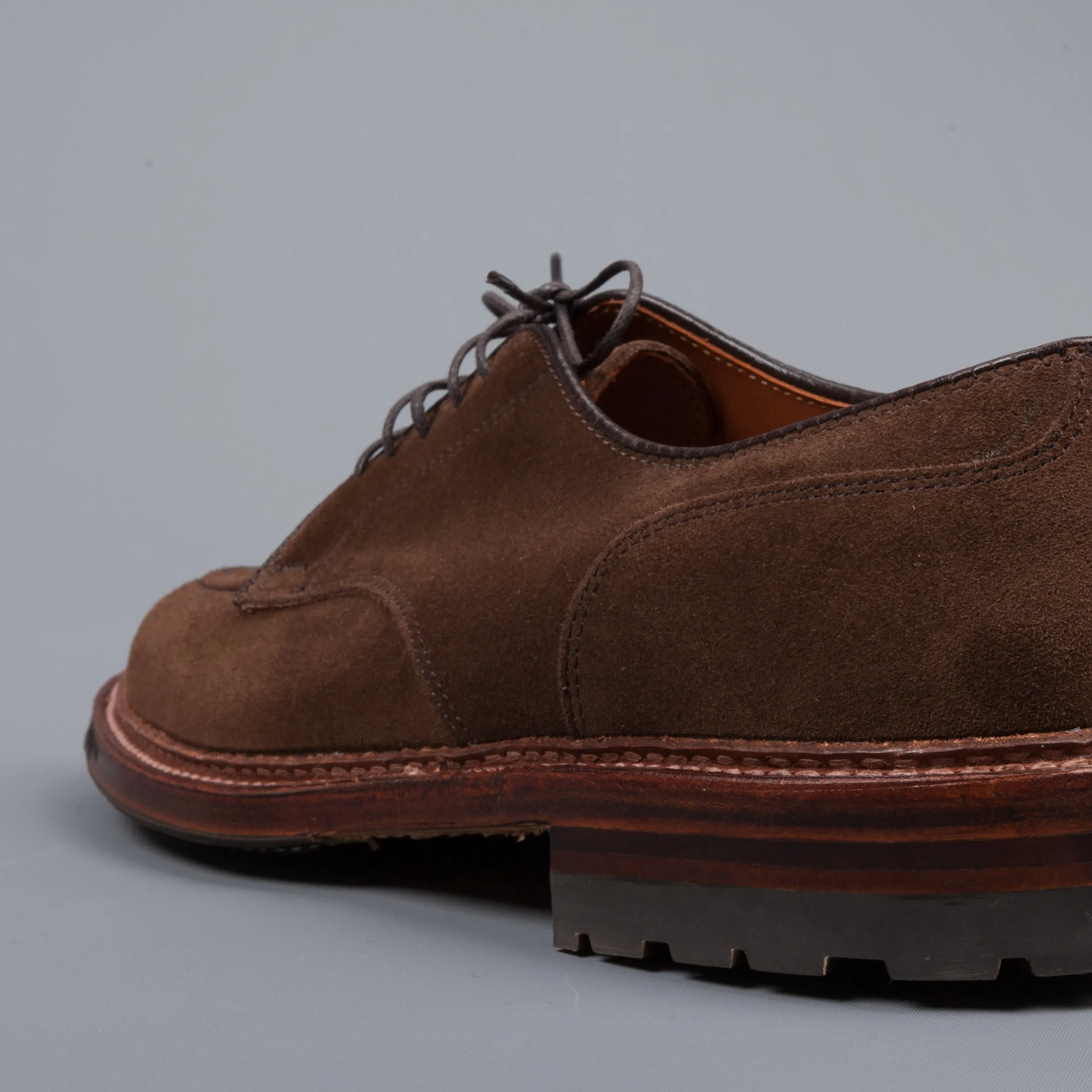 Alden x Frans Boone Humus suede NST on commando sole
