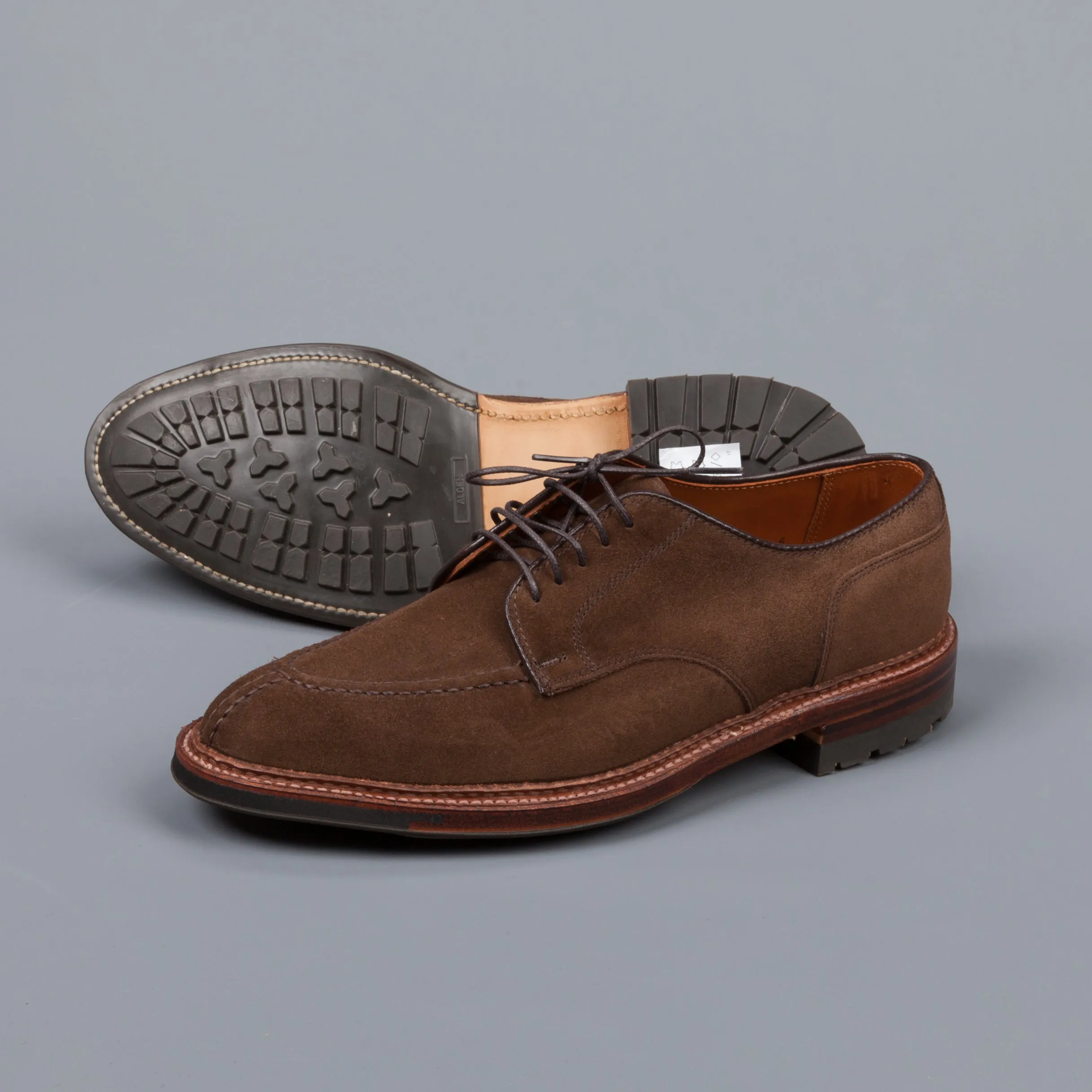 Alden x Frans Boone Humus suede NST on commando sole