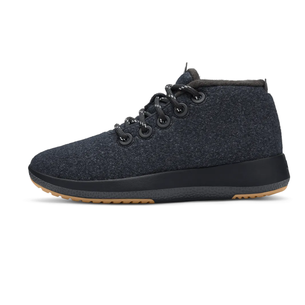 Allbirds Wool Runner-up Mizzles - LIMITED EDITION: FNatural Black (Rugged Khaki Sole) EX