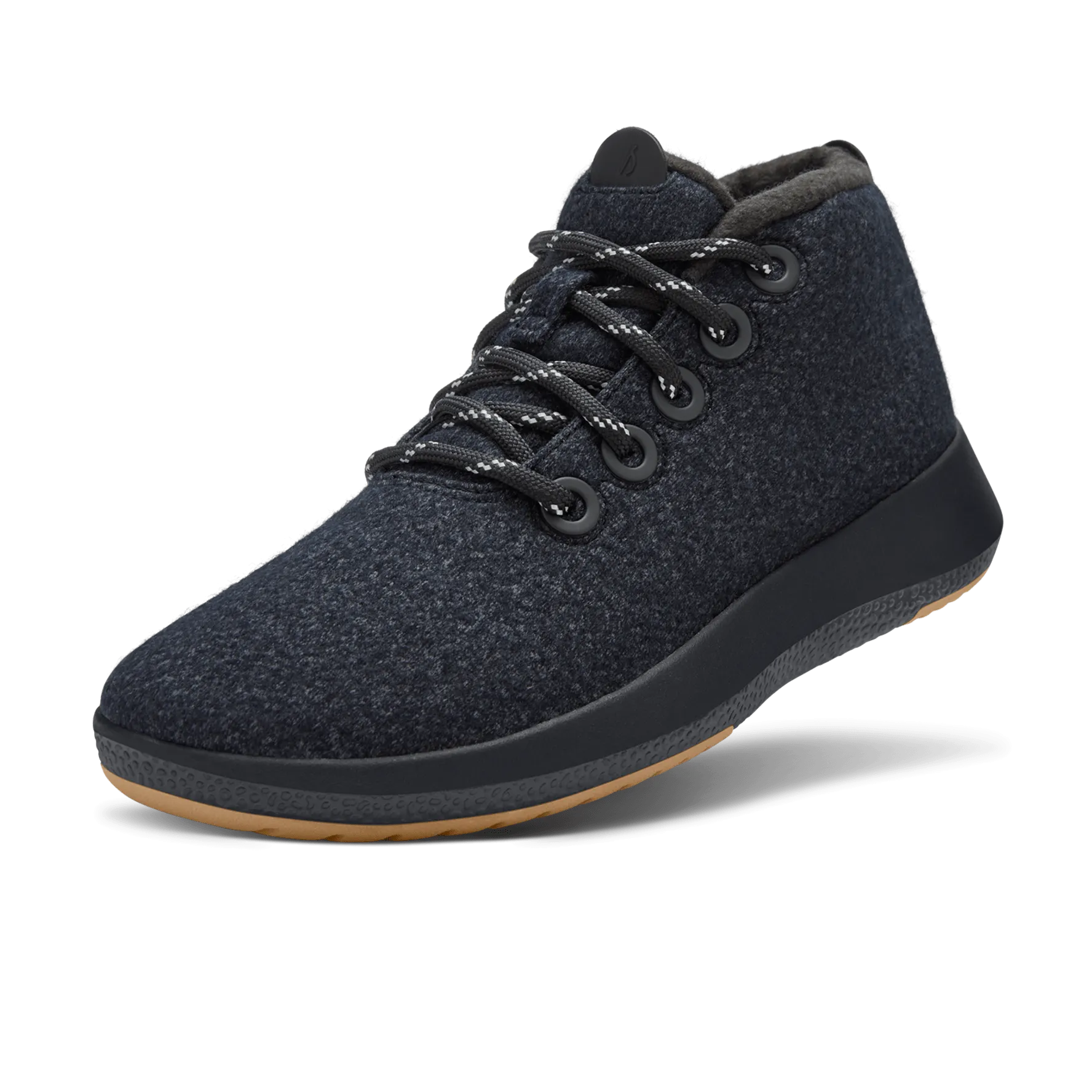 Allbirds Wool Runner-up Mizzles - LIMITED EDITION: FNatural Black (Rugged Khaki Sole) EX