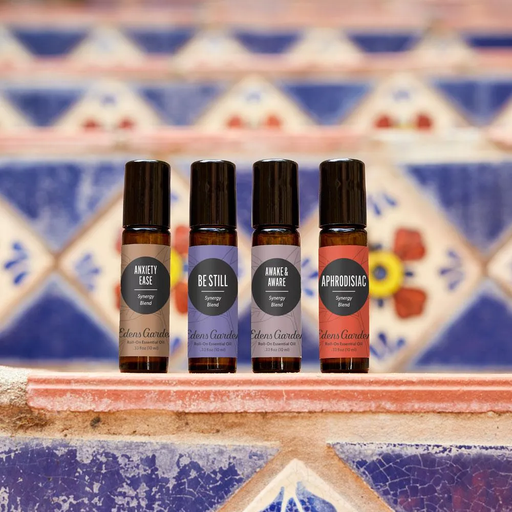 Anxiety Ease Essential Oil Roll-On- For Calming Restless Nerves & Racing Thoughts