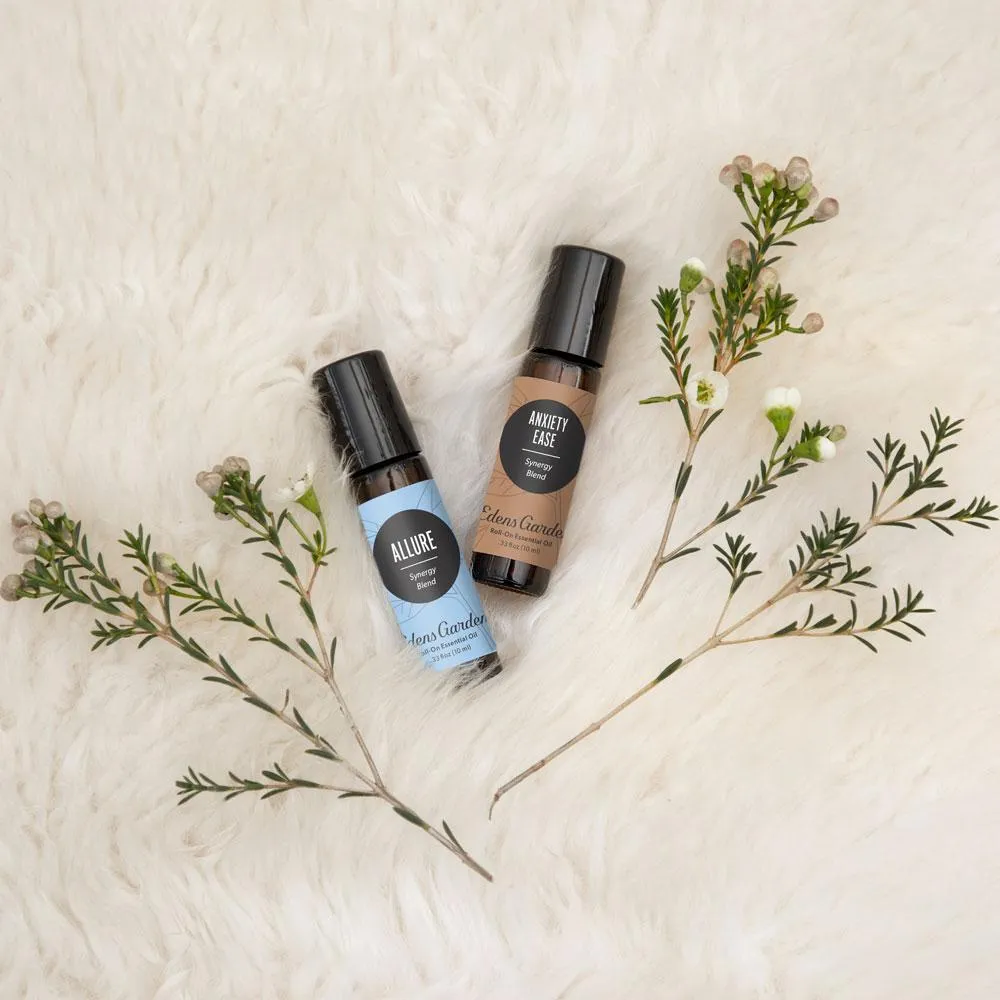 Anxiety Ease Essential Oil Roll-On- For Calming Restless Nerves & Racing Thoughts