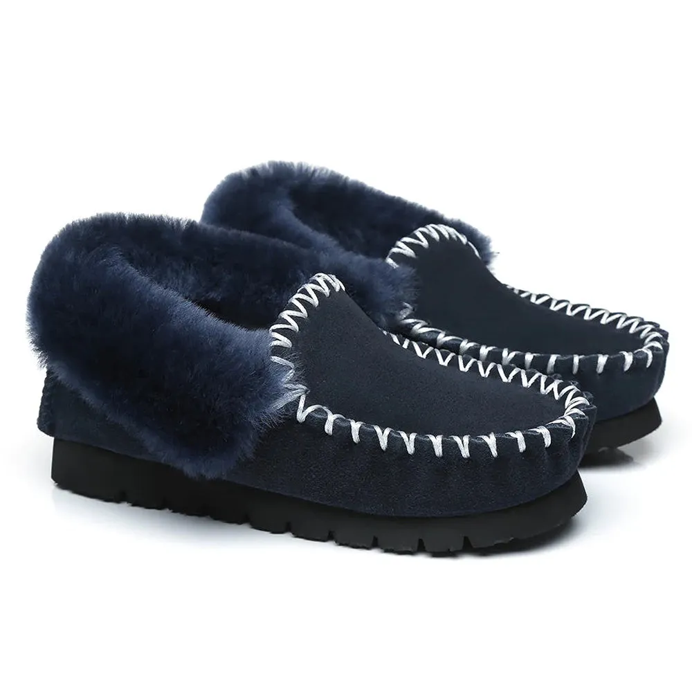 Australian Shepherd UGG® MENS POPO MOCCASINS BIG SIZE