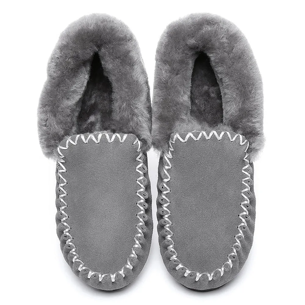 Australian Shepherd UGG® MENS POPO MOCCASINS BIG SIZE