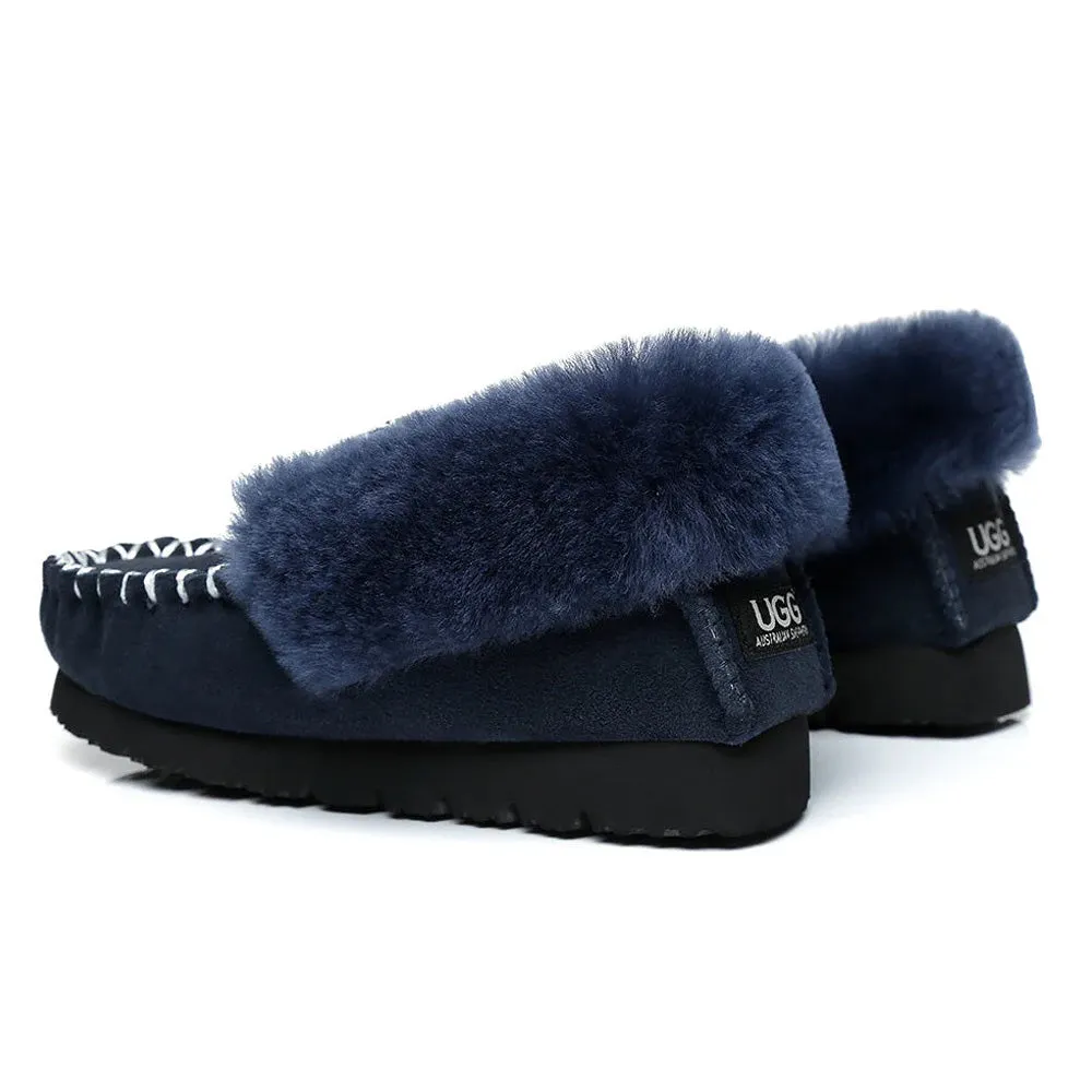 Australian Shepherd UGG® MENS POPO MOCCASINS BIG SIZE