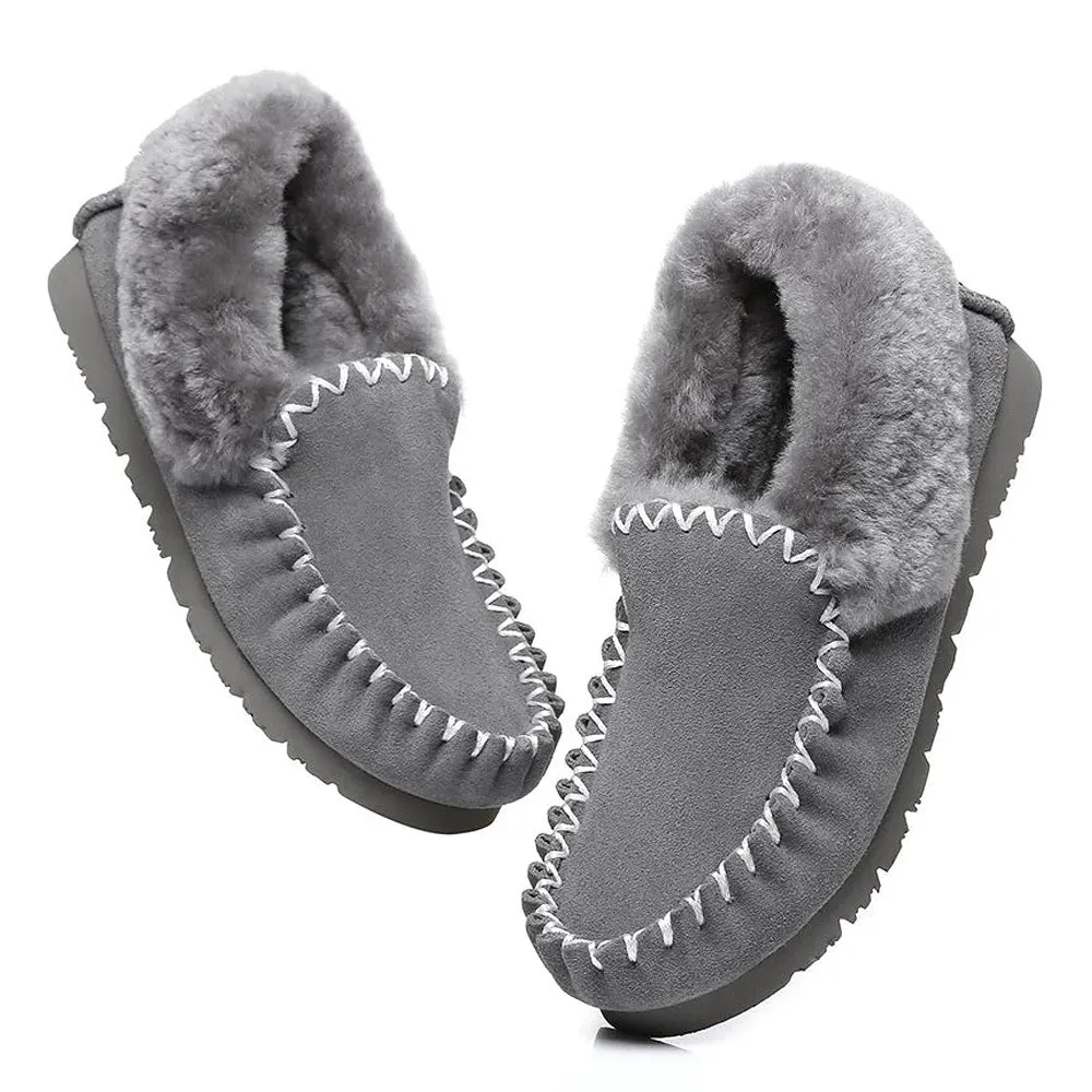 Australian Shepherd UGG® MENS POPO MOCCASINS BIG SIZE