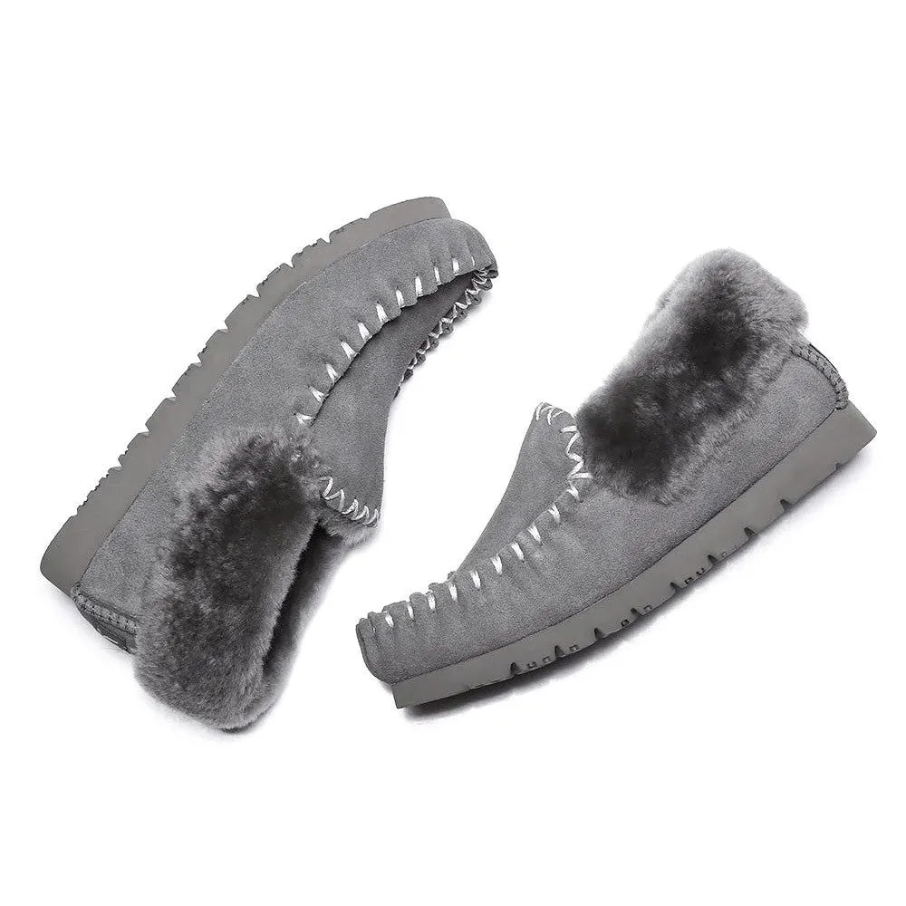 Australian Shepherd UGG® MENS POPO MOCCASINS BIG SIZE