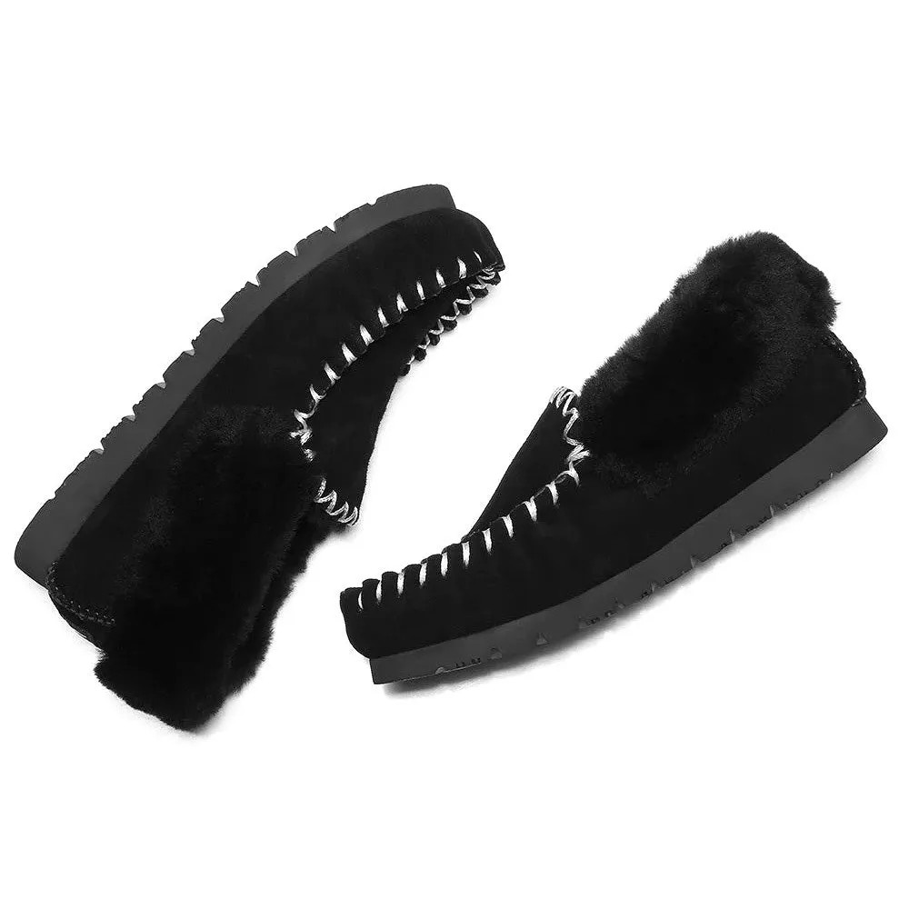 Australian Shepherd UGG® MENS POPO MOCCASINS BIG SIZE