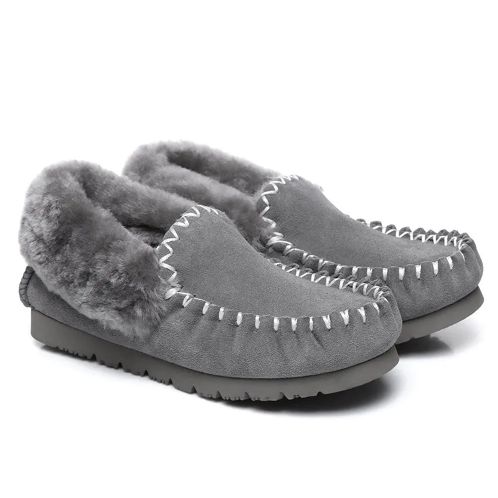 Australian Shepherd UGG® MENS POPO MOCCASINS BIG SIZE