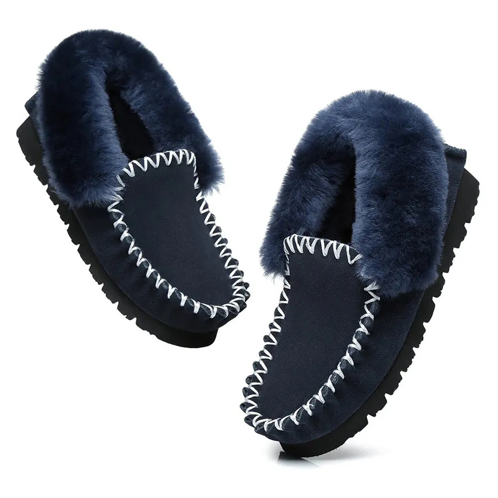 Australian Shepherd UGG® MENS POPO MOCCASINS BIG SIZE