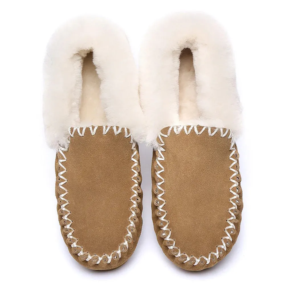 Australian Shepherd UGG® MENS POPO MOCCASINS BIG SIZE