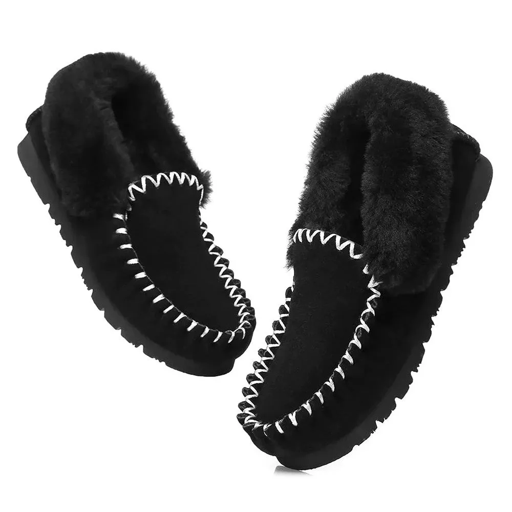 Australian Shepherd UGG® MENS POPO MOCCASINS BIG SIZE
