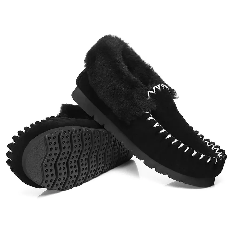 Australian Shepherd UGG® MENS POPO MOCCASINS BIG SIZE
