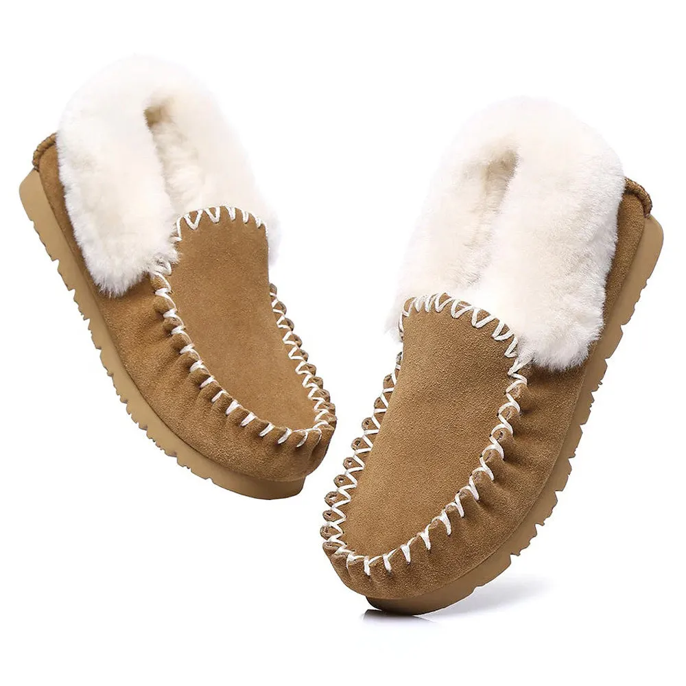 Australian Shepherd UGG® MENS POPO MOCCASINS BIG SIZE