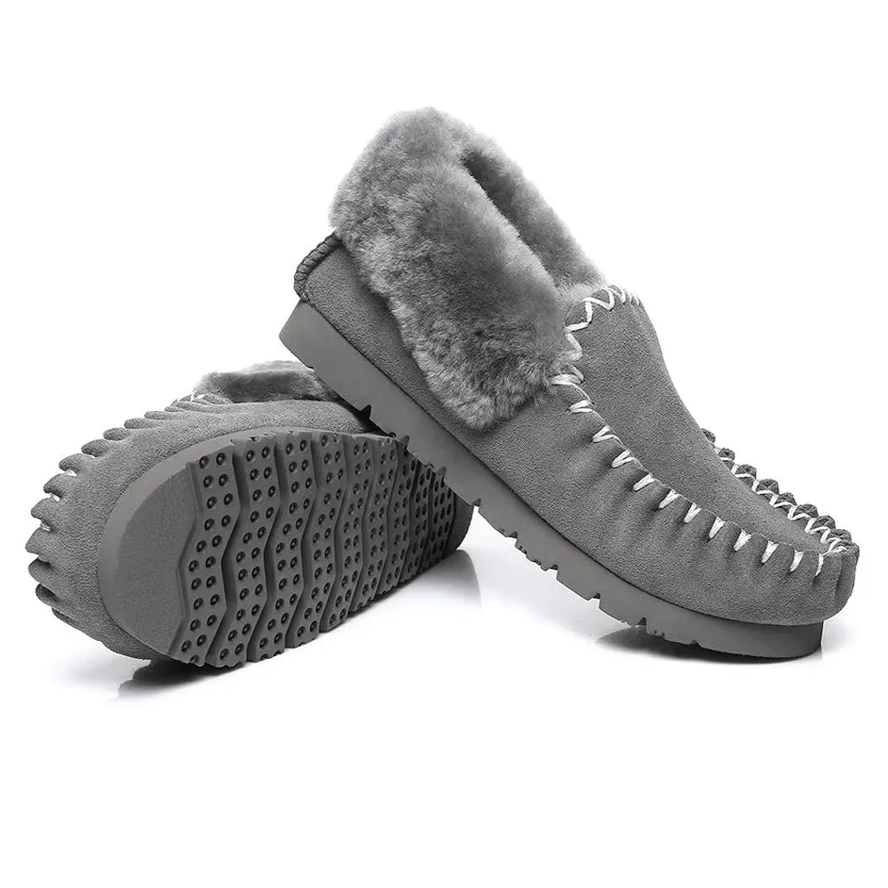 Australian Shepherd UGG® MENS POPO MOCCASINS BIG SIZE