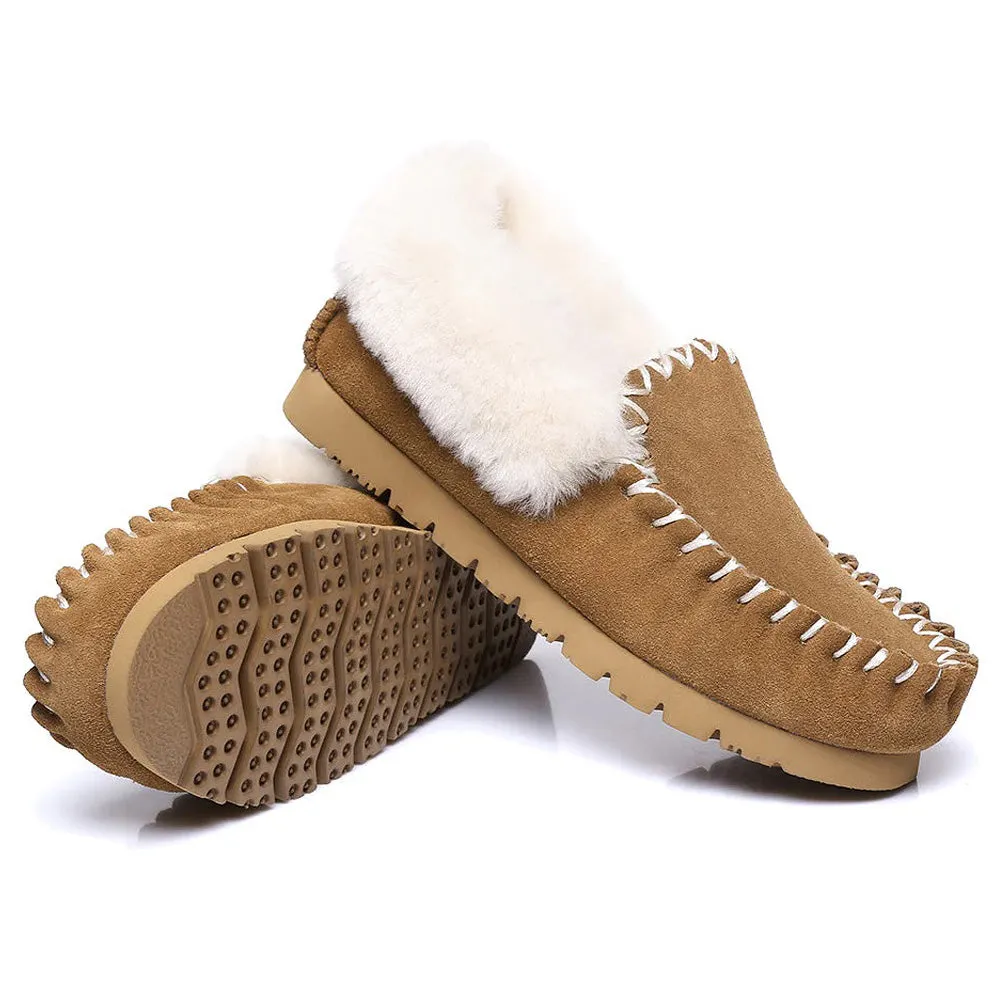Australian Shepherd UGG® MENS POPO MOCCASINS BIG SIZE