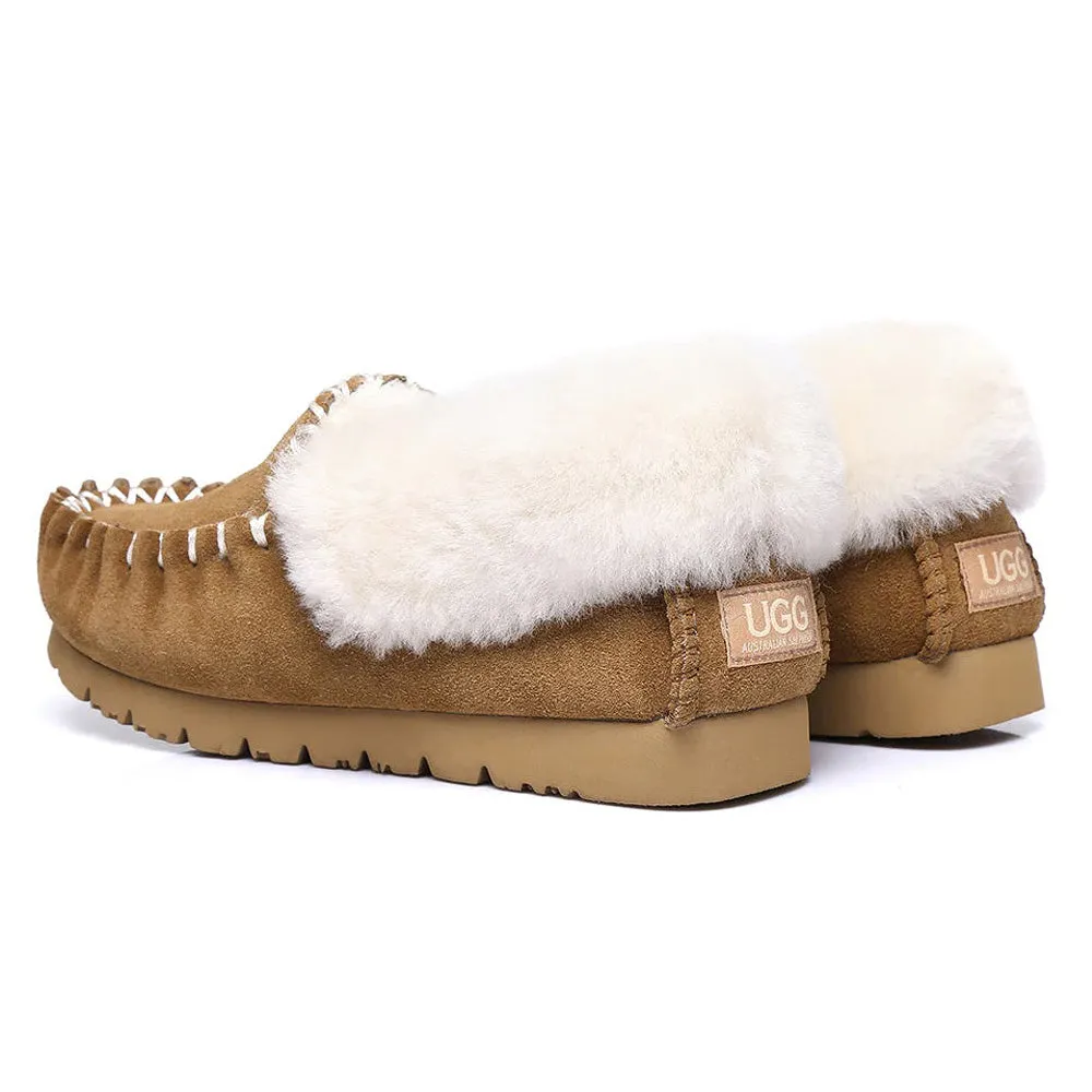 Australian Shepherd UGG® MENS POPO MOCCASINS BIG SIZE
