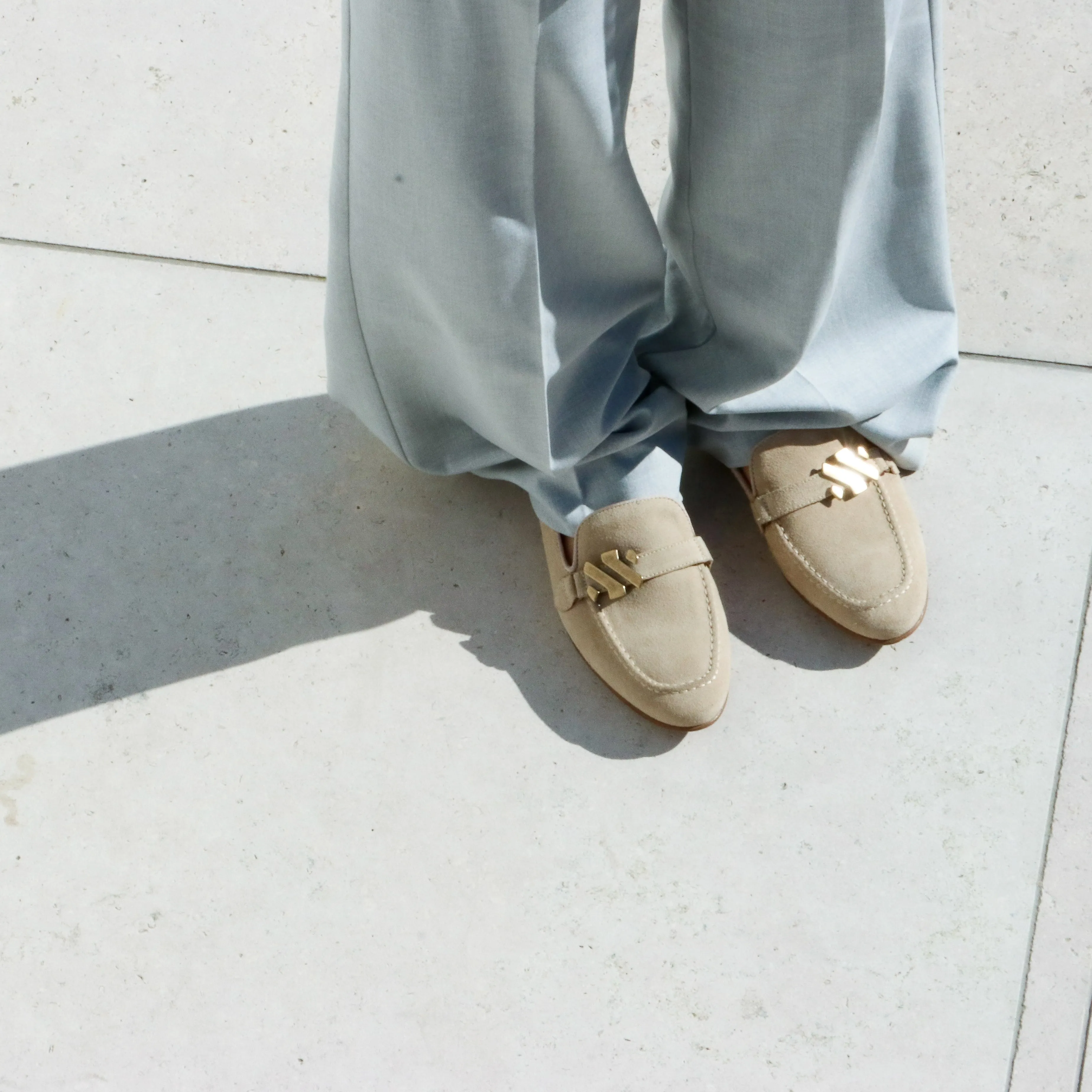 CARLA moccasin - nubuck sand