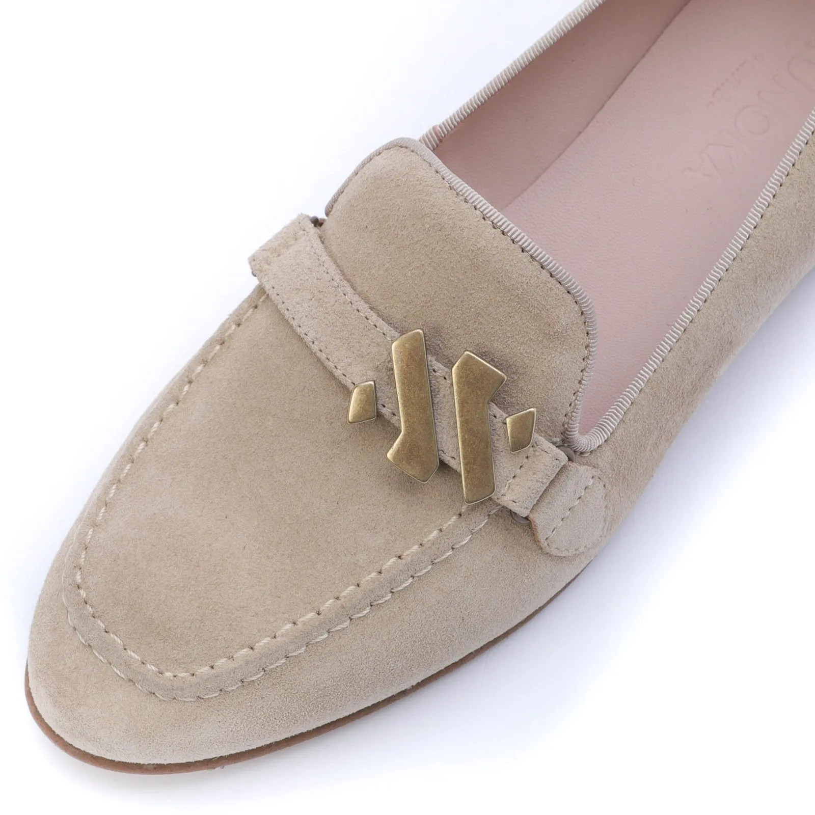 CARLA moccasin - nubuck sand