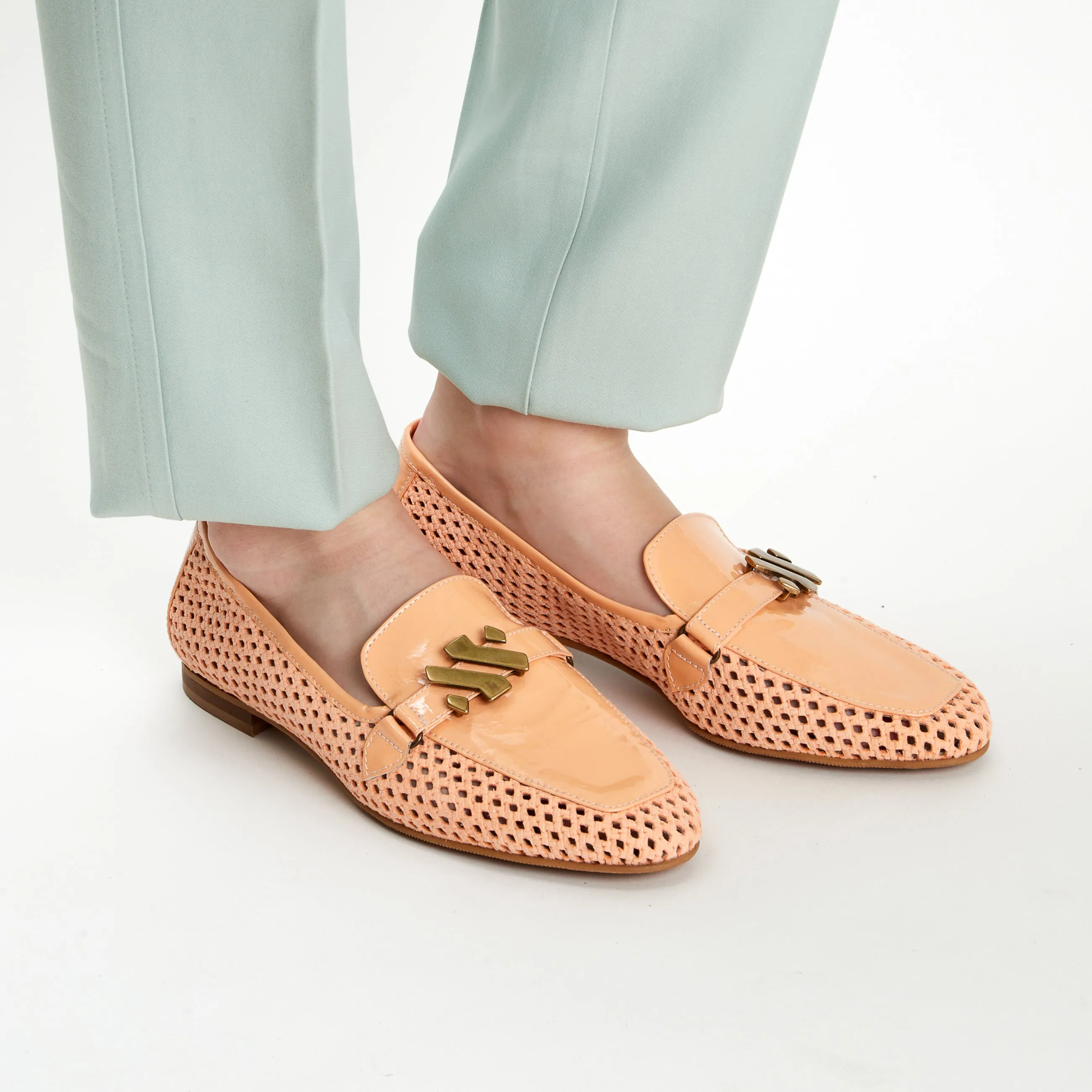 CARLA moccasin - Peach
