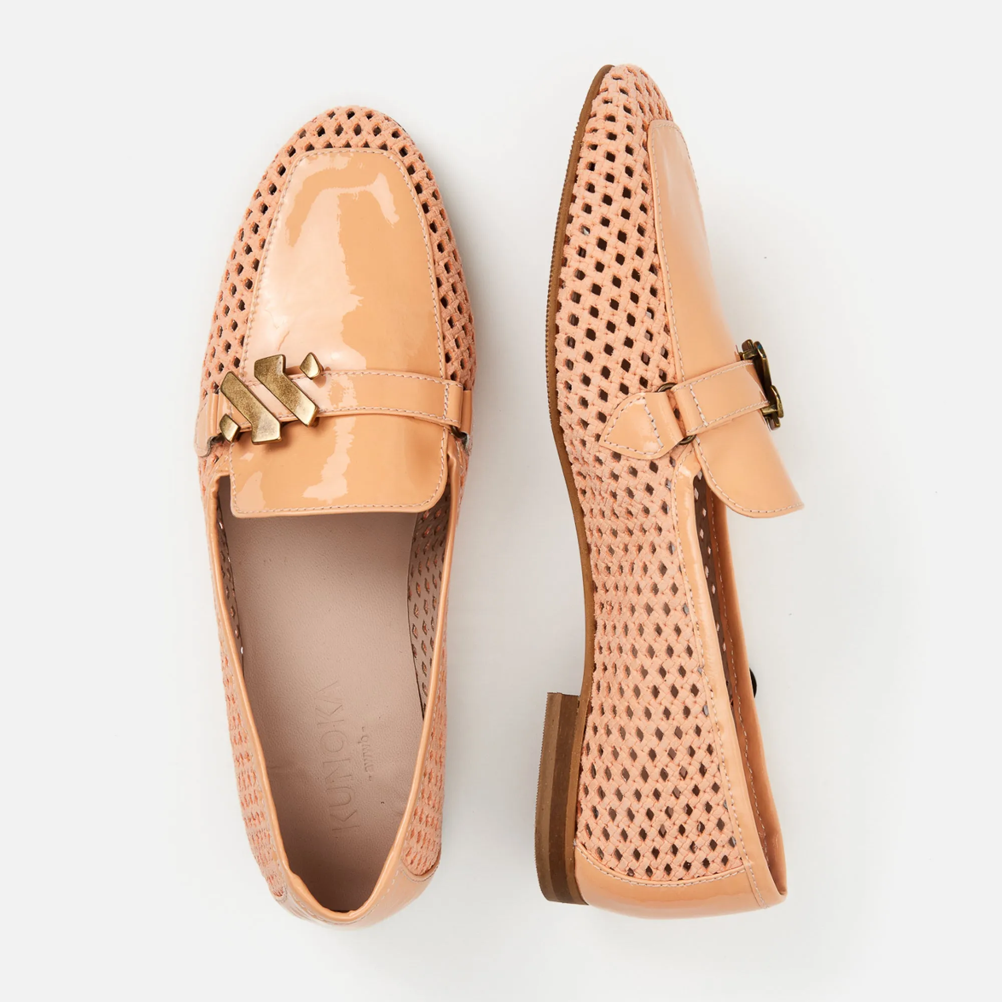 CARLA moccasin - Peach