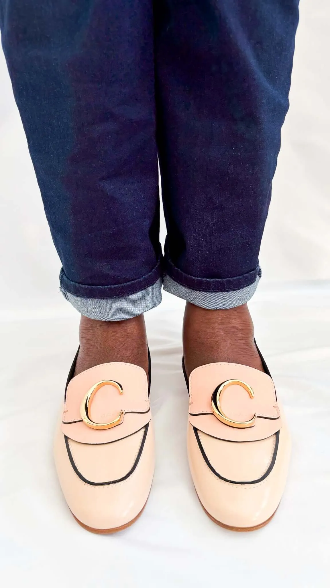 Chloe C Loafers in Pink