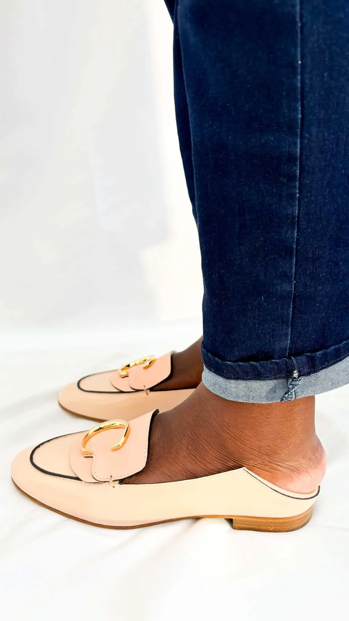 Chloe C Loafers in Pink