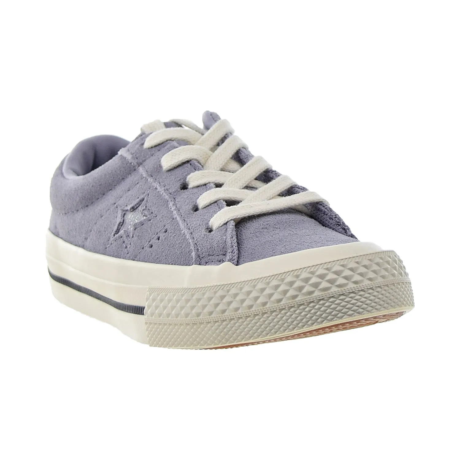 Converse One Star Ox Little Kids' Shoes Provence Purple-Silver