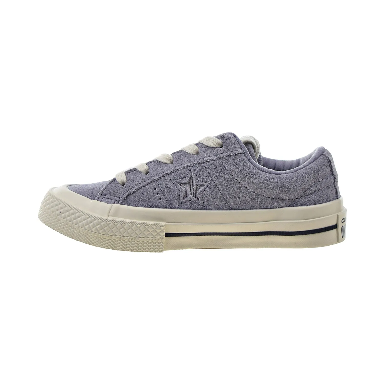 Converse One Star Ox Little Kids' Shoes Provence Purple-Silver