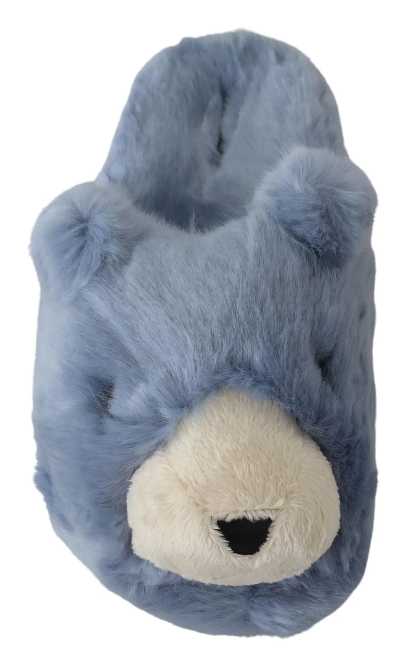Dolce & Gabbana Chic Teddy Bear Blue Loafers Sko