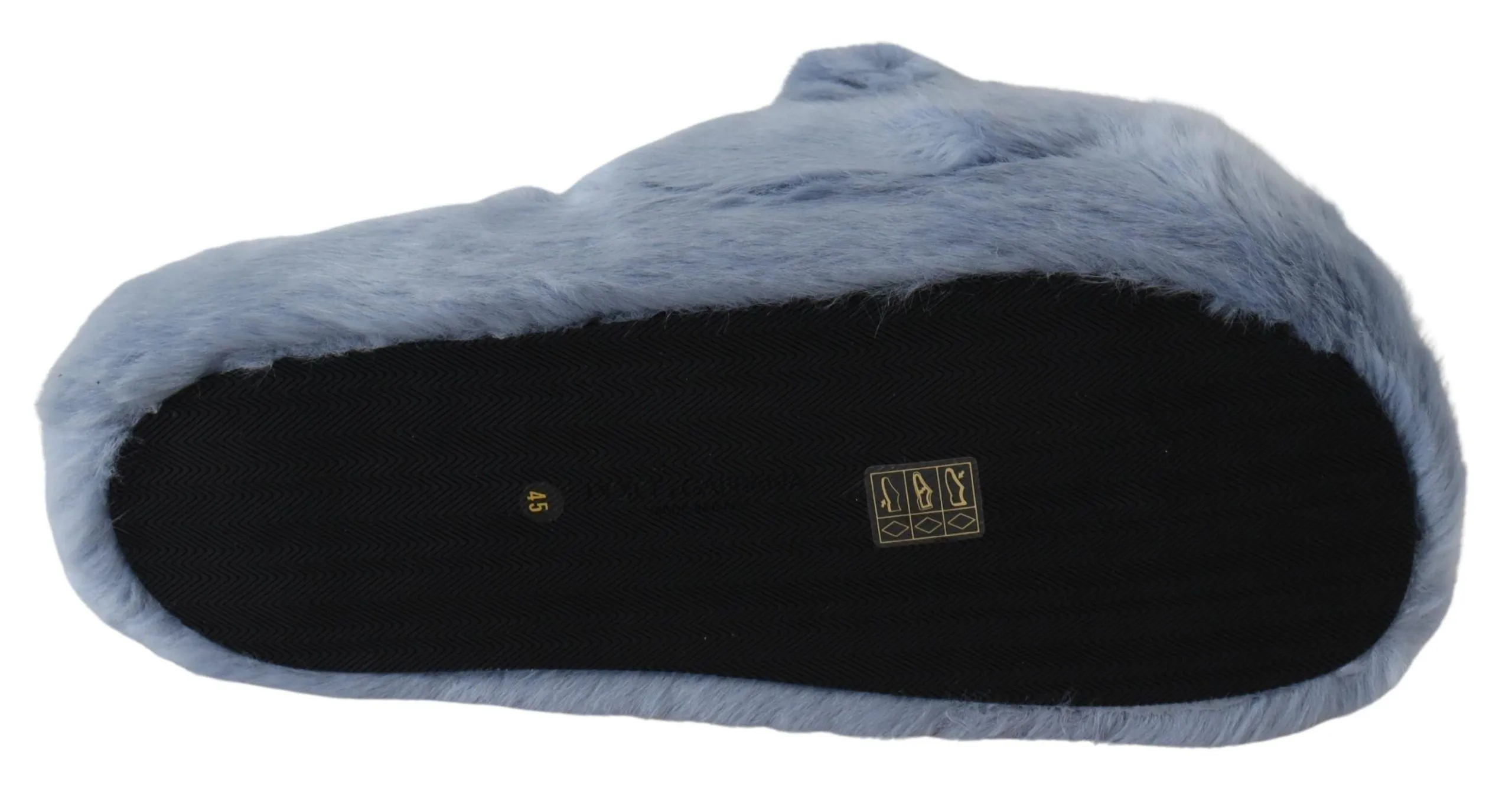 Dolce & Gabbana Chic Teddy Bear Blue Loafers Sko