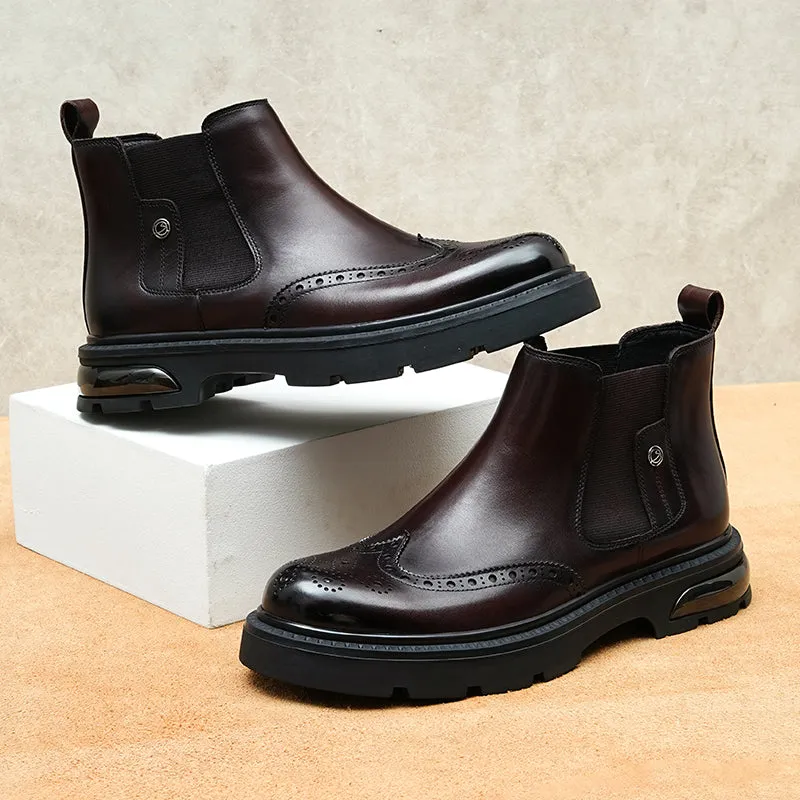Eldorian Slip-On Dress Boots