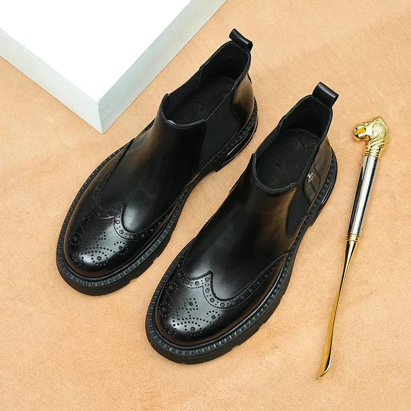 Eldorian Slip-On Dress Boots