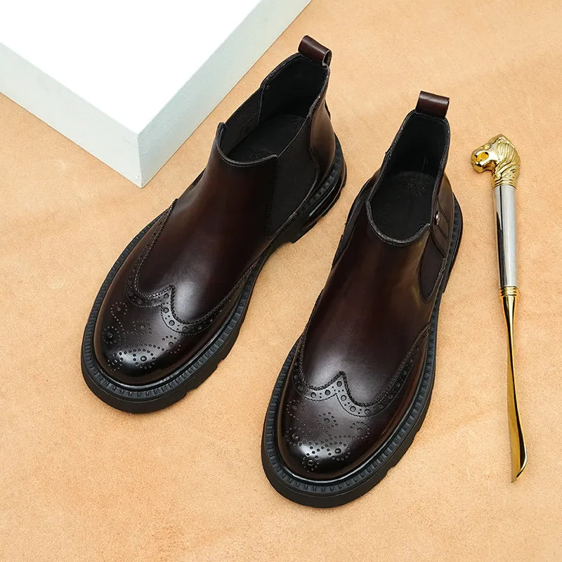 Eldorian Slip-On Dress Boots