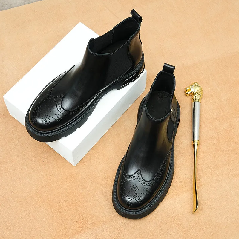 Eldorian Slip-On Dress Boots
