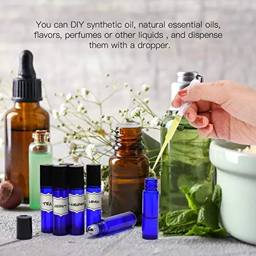 Essential Oil Roller Bottles 48 Pack 10ml