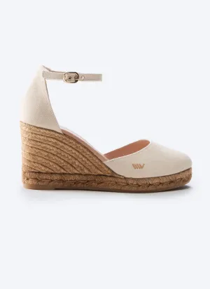 Estartit Canvas Espadrille Wedges by Viscata