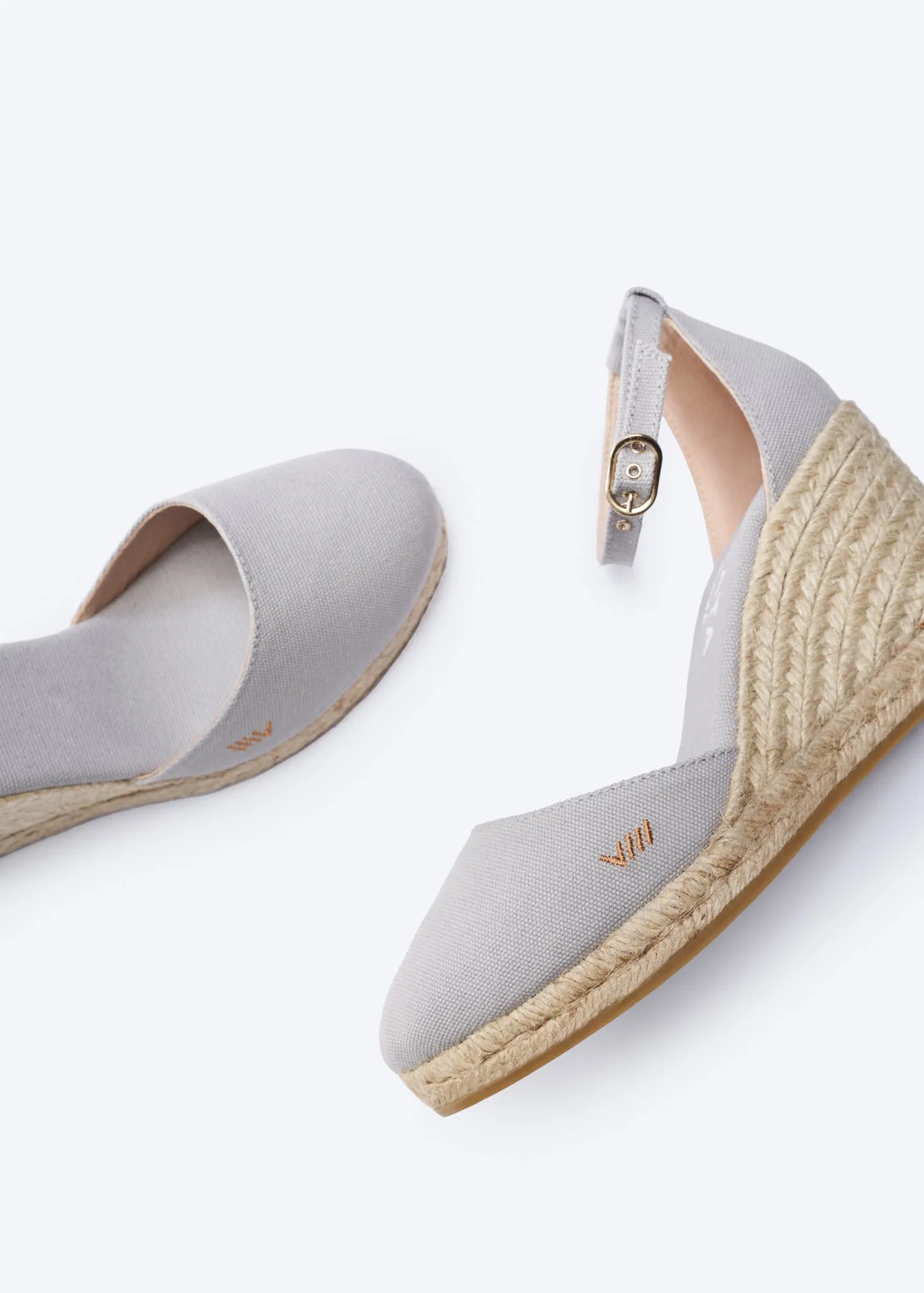 Estartit Canvas Espadrille Wedges by Viscata