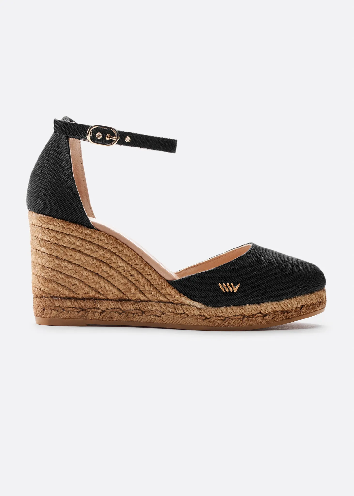 Estartit Canvas Espadrille Wedges by Viscata
