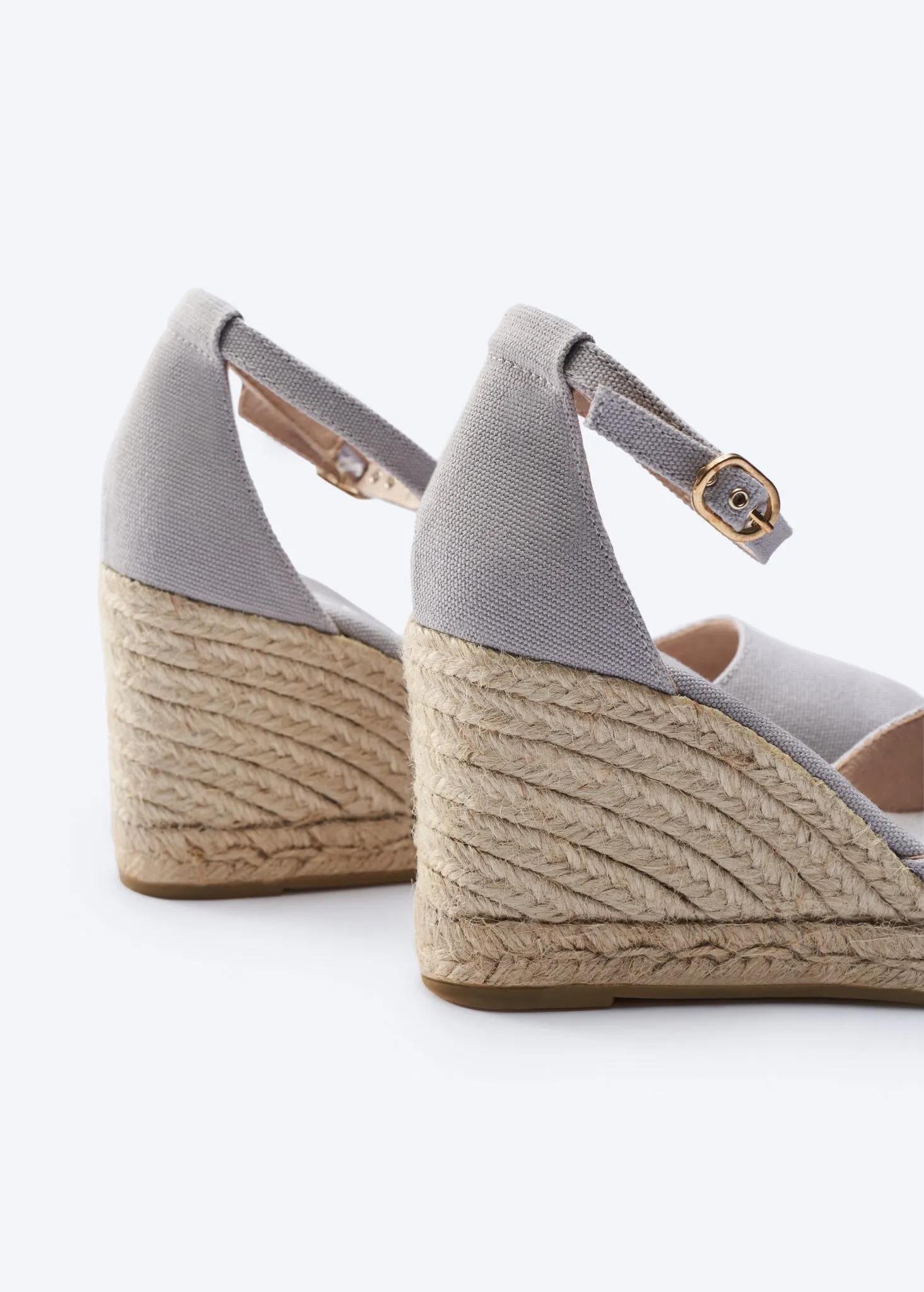 Estartit Canvas Espadrille Wedges by Viscata
