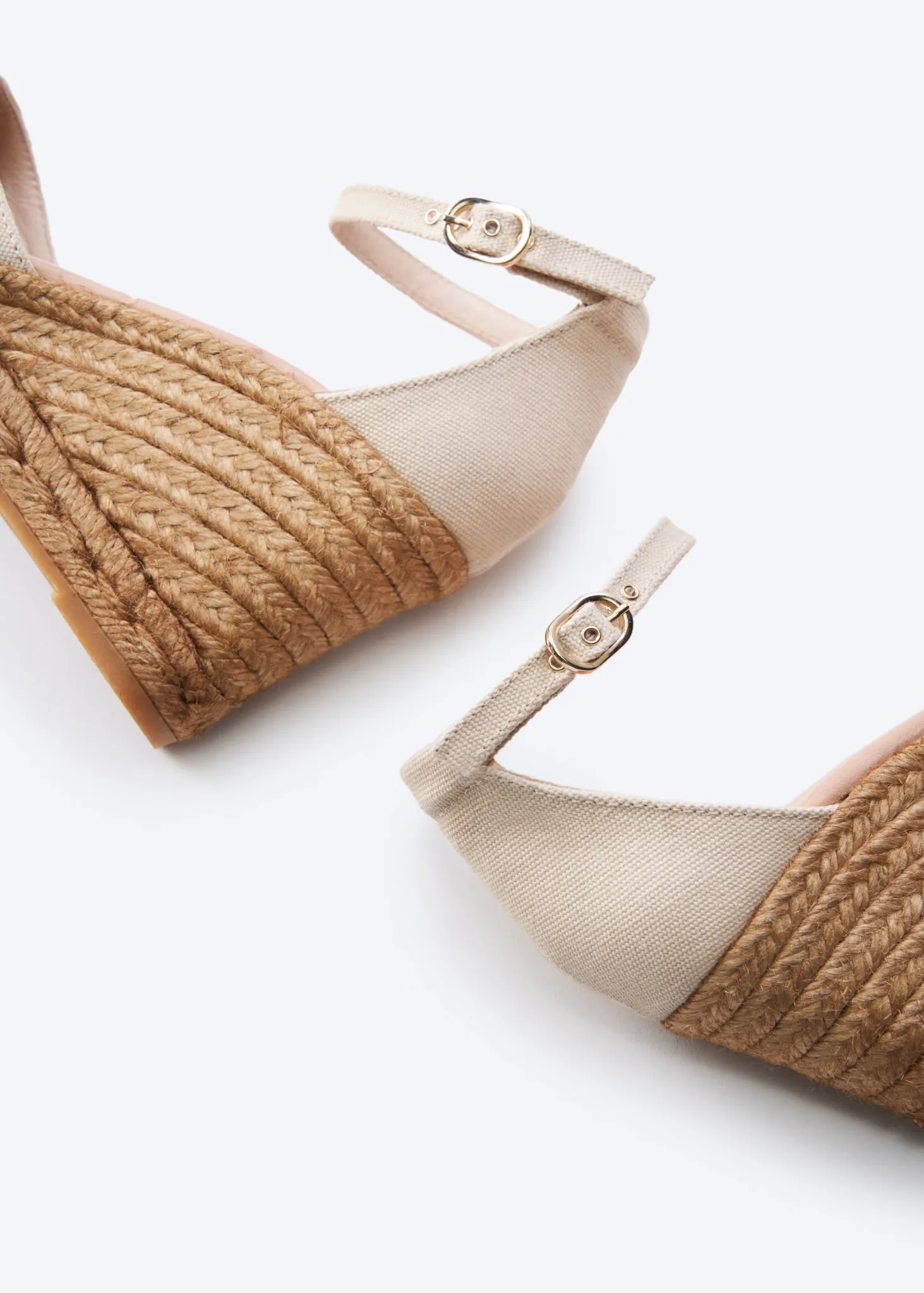 Estartit Canvas Espadrille Wedges by Viscata