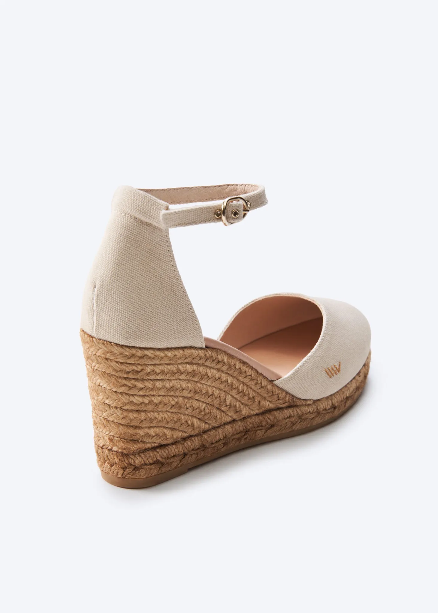 Estartit Canvas Espadrille Wedges by Viscata