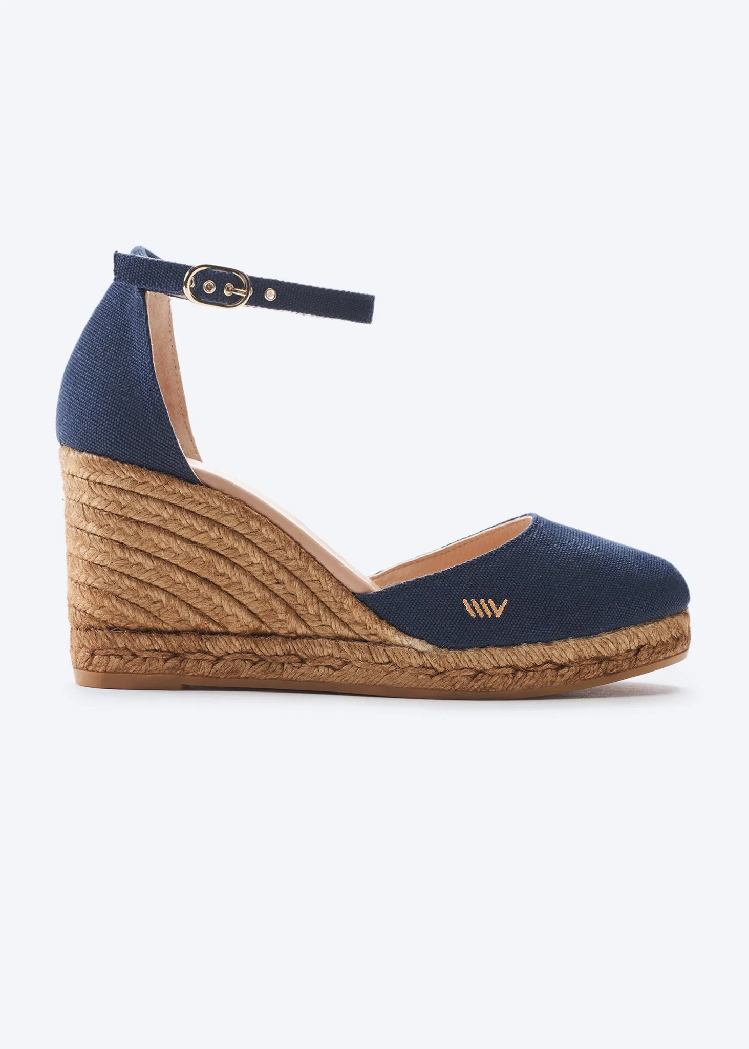 Estartit Canvas Espadrille Wedges by Viscata