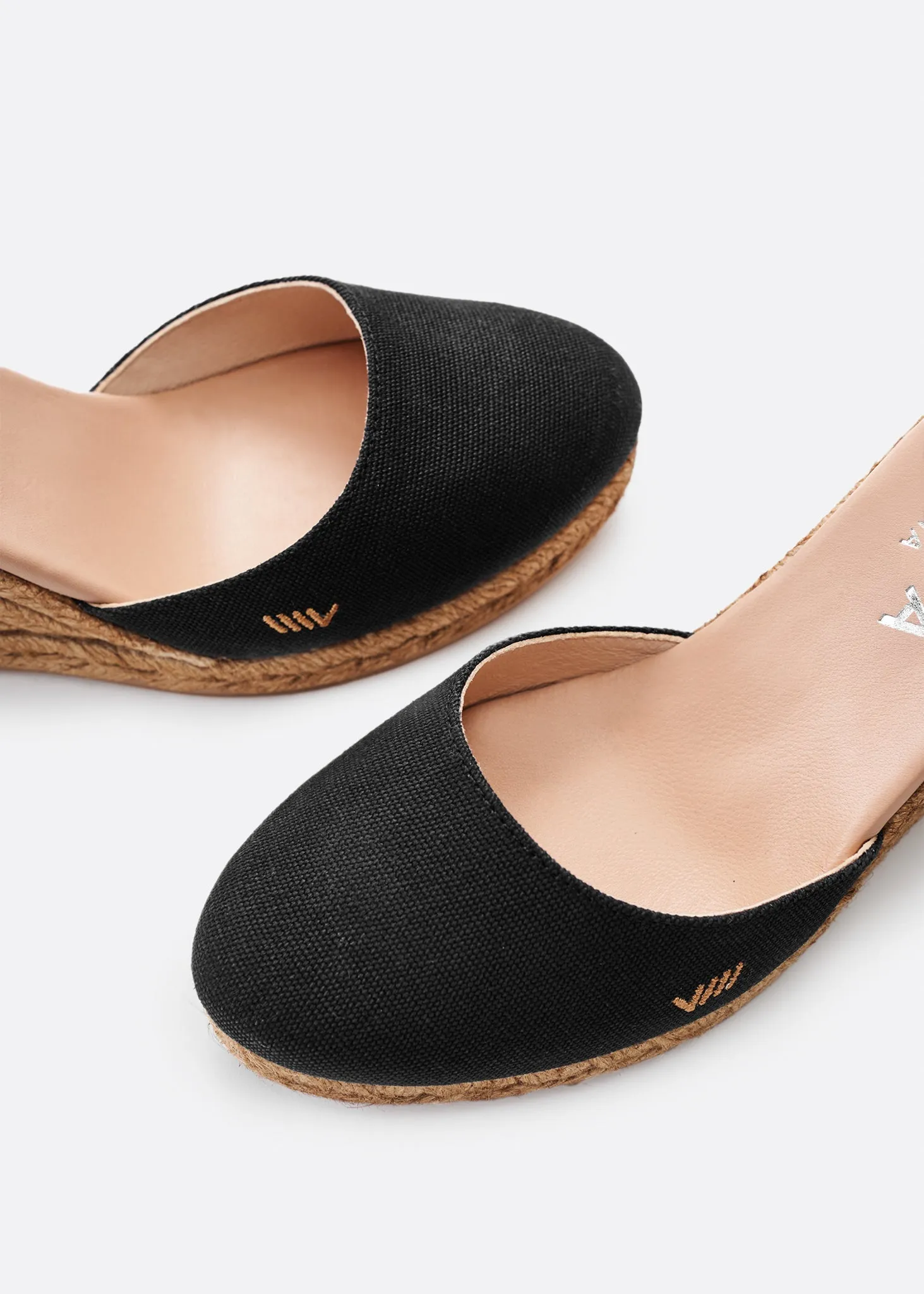 Estartit Canvas Espadrille Wedges by Viscata