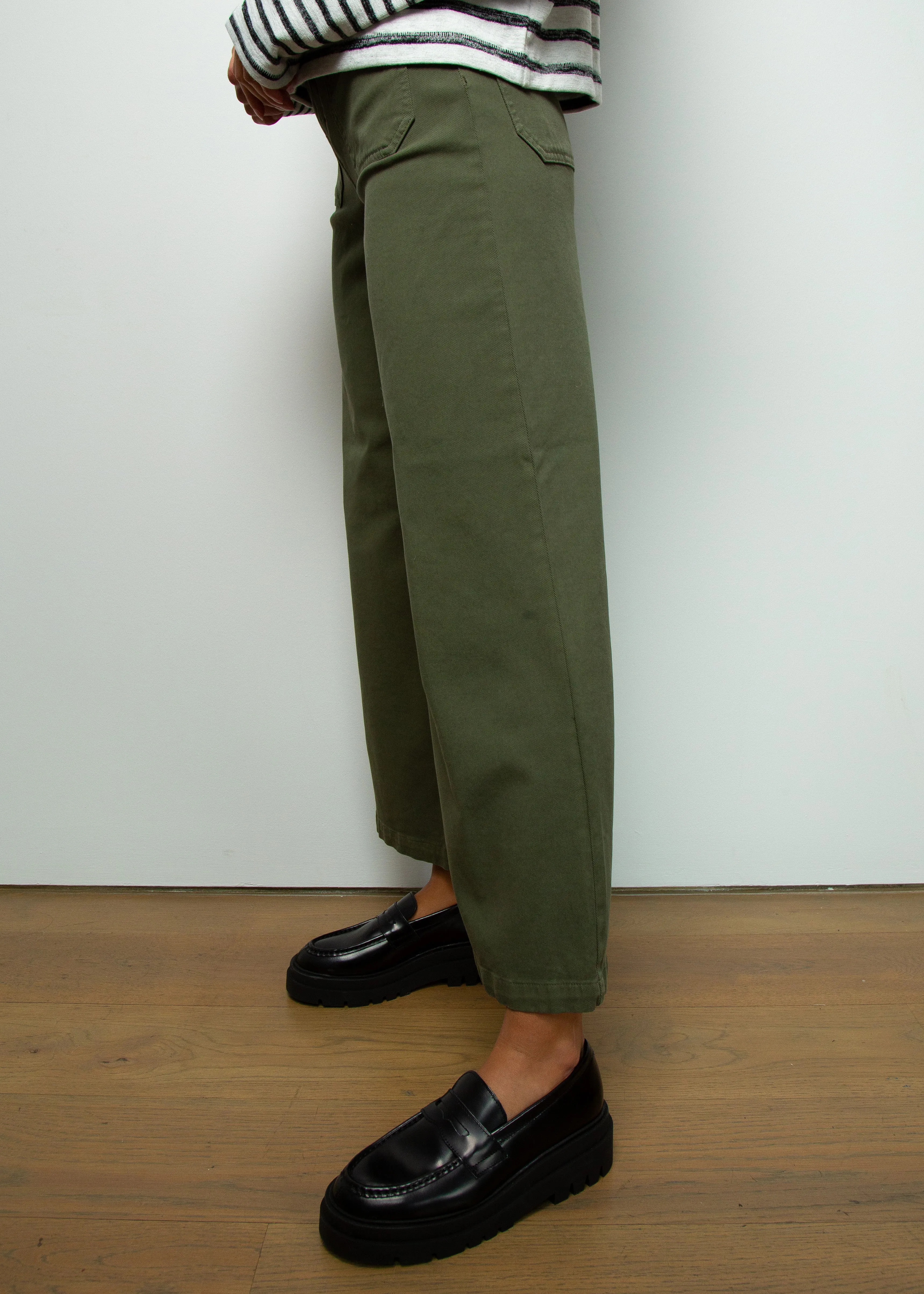 FIVE Lucia Wide Leg in Khaki