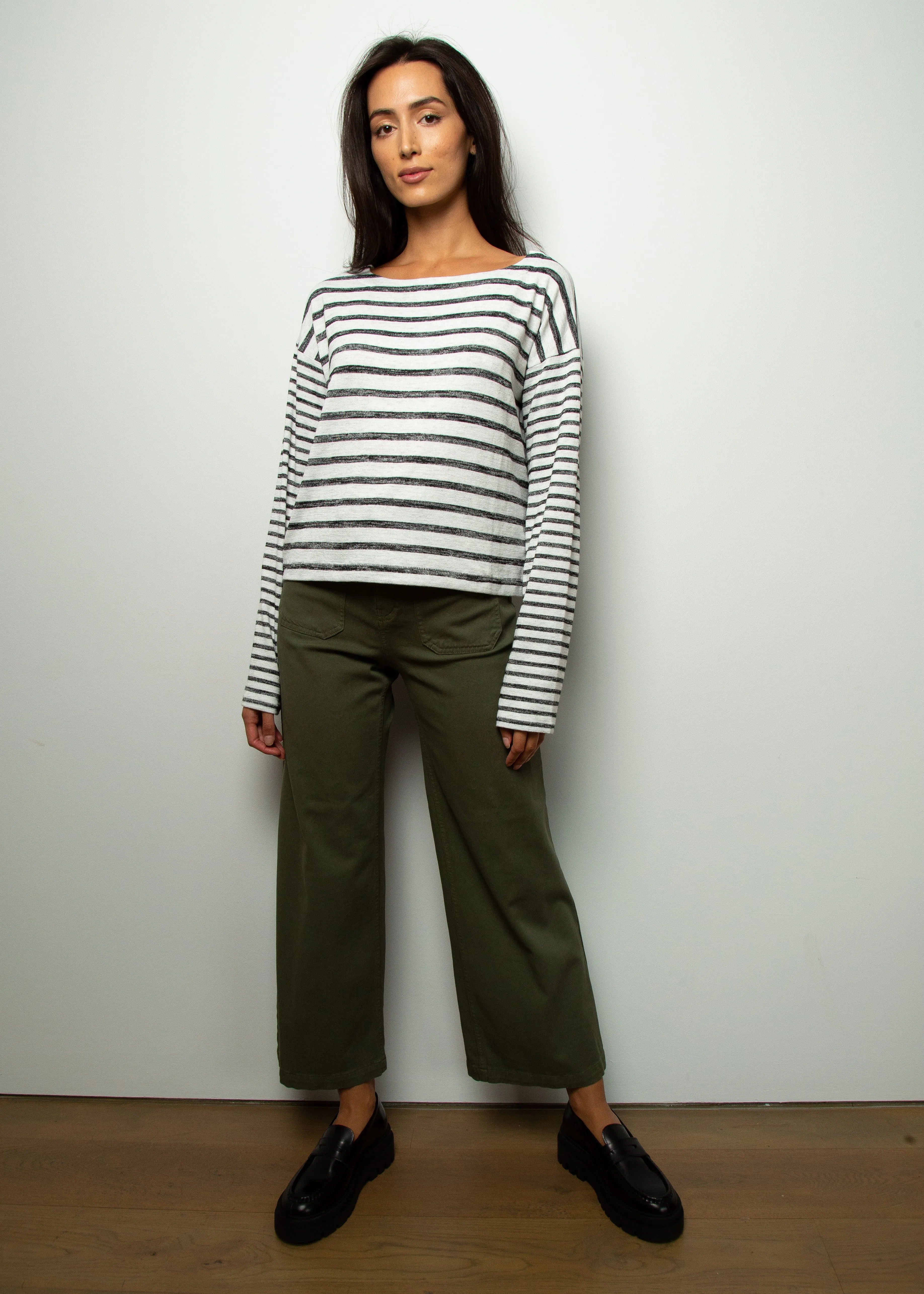 FIVE Lucia Wide Leg in Khaki