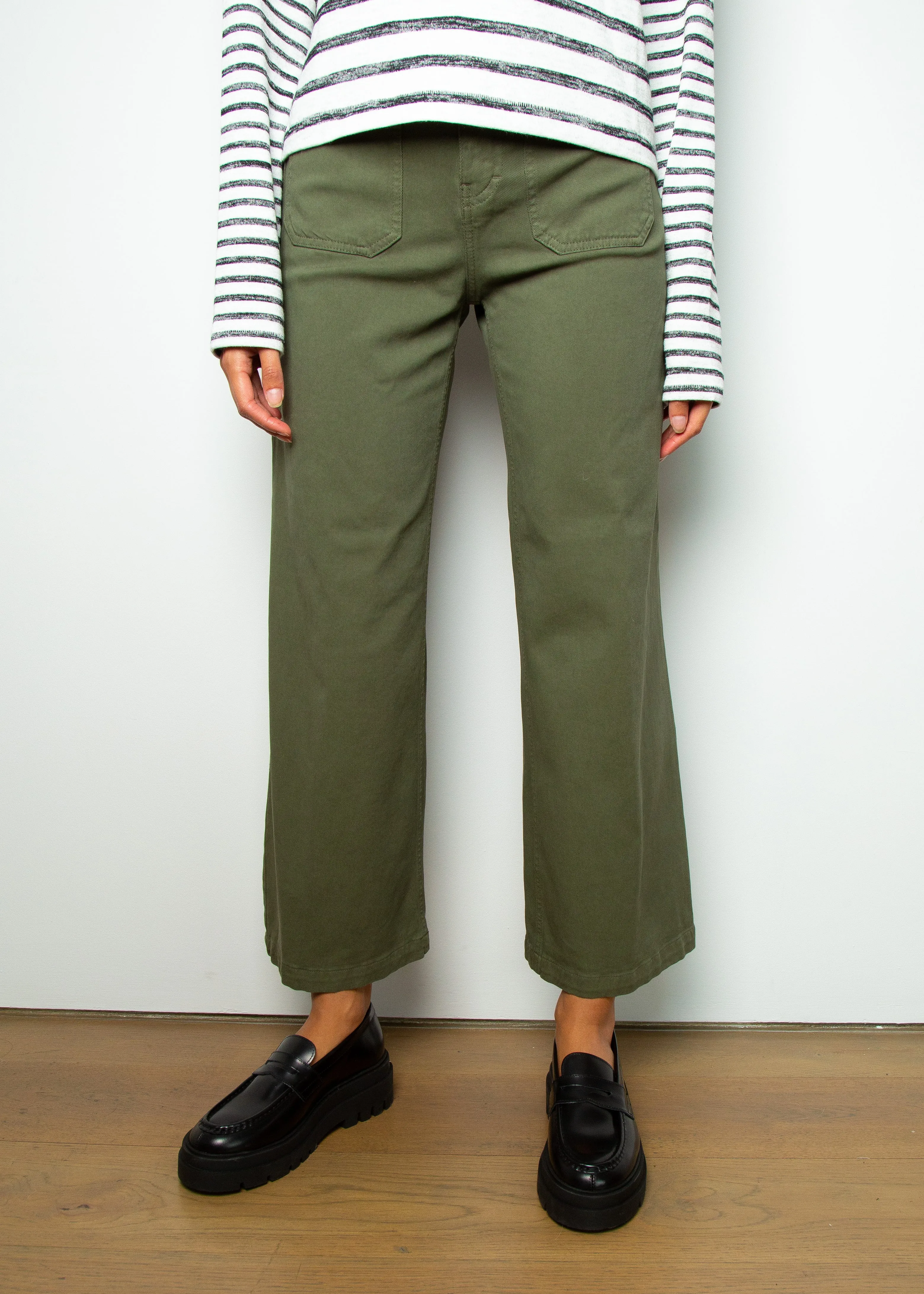 FIVE Lucia Wide Leg in Khaki