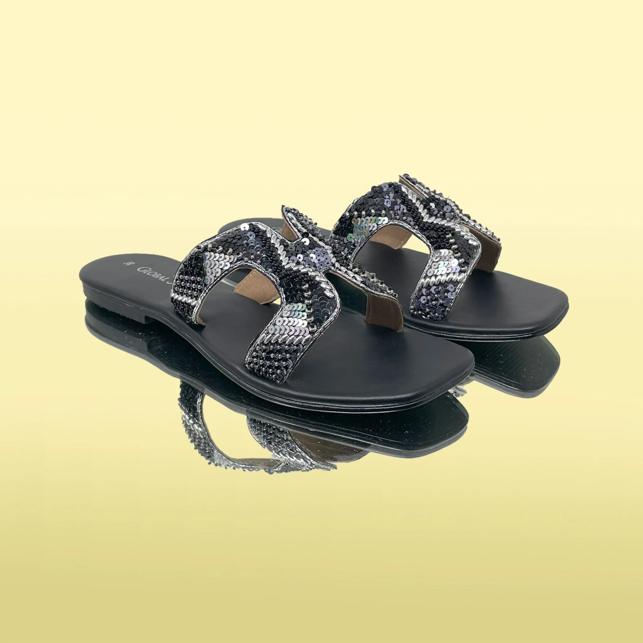 GalaGlam square-toe flats