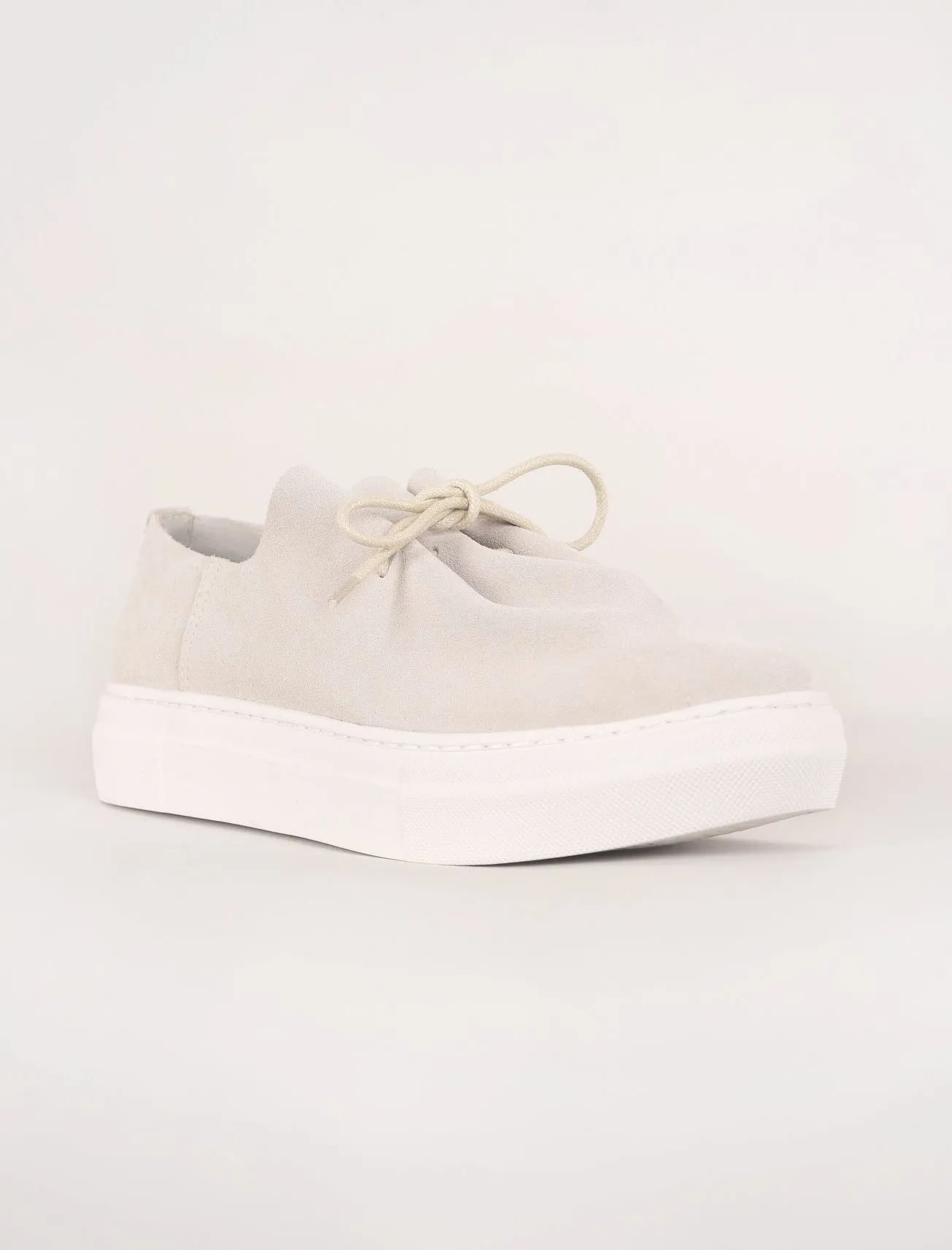 Gathered Sneak, Pale Gray